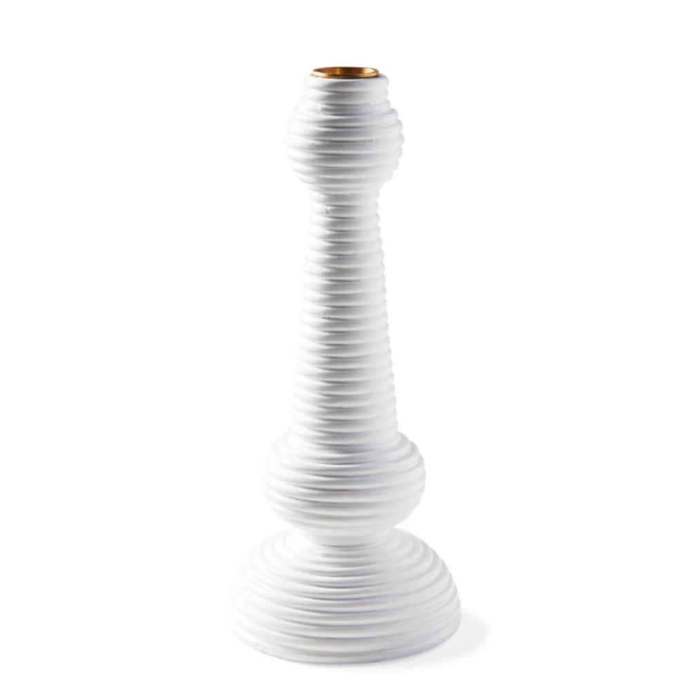 Carmel rattan taper holder candle holder